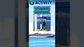ACTIVITY TIP: Ropes Course #choosefun #cruisetips #carnivalmagic