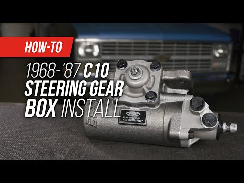 How To Install Detroit Speed's C10 Steering Gear Box