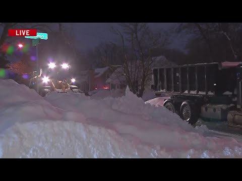 "It didn't seem like it was going to stop": Cheektowaga neighborhoods get plowed out