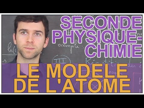 Le modèle de l’atome décrypté (cours seconde) - Les Bons Profs