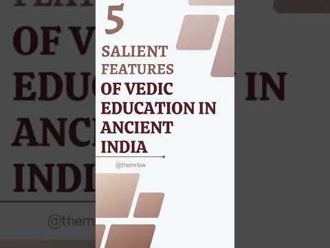 5 Salient feature of Vedic Era Education | #shorts #facts