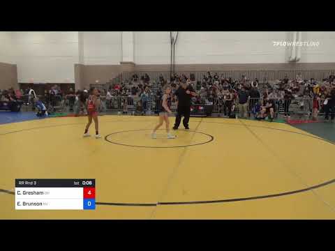 33 Kg Rr Rnd 3 - Camryn Gresham, OH Vs Elizabeth Brunson, NV