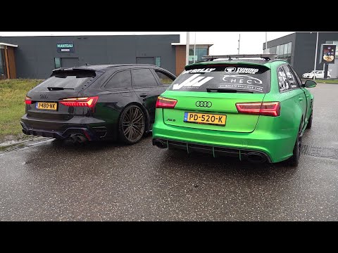 740HP ABT Audi RS6-R AVANT C8 (2020) - REVS & Accelerations!