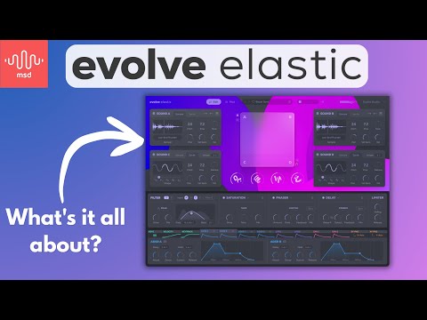 Evolve elastic REVIEW/DEMO - New sample-based synthesizer from Excite Audio!!