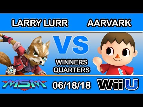 MSM 151 - MSF | Larry Lurr (Fox) Vs. Meliora | Aarvark (Villager) Winners Quarters - Smash 4