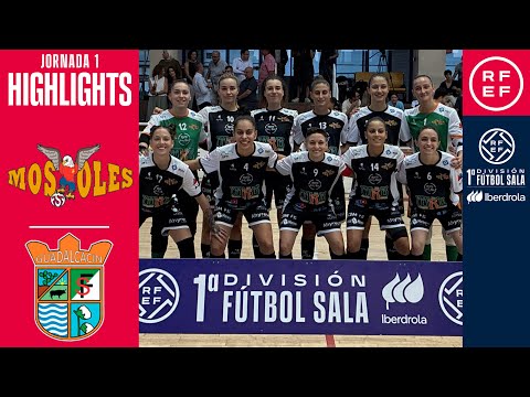 Resumen #PrimeraIberdrolaFS MRB Móstoles 4-2 CD Guadalcacín | Jornada 1