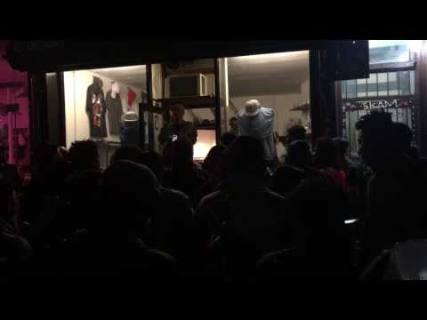 Last night on orchard street