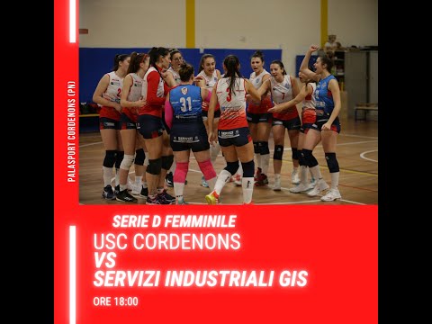 SERIE DF USC CORDENONS VS GIS SACILE 26 MARZO 2023