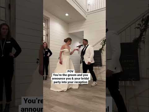 Best Bridal Party Entrance