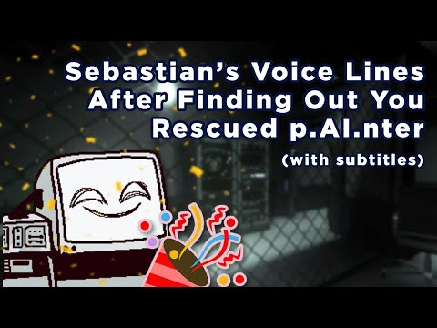 Sebastian's Voice lines After You Rescue p.AI.nter (yay!!) | Roblox Pressure