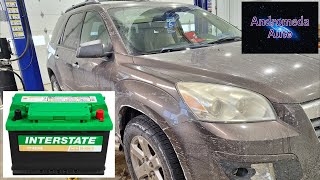 Saturn Outlook Battery Location & Replacement (2007–2010 Hidden Battery)