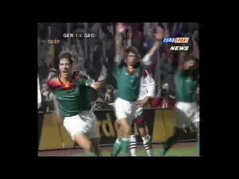 Germany vs Georgia (EURO 1996 Qualifier)