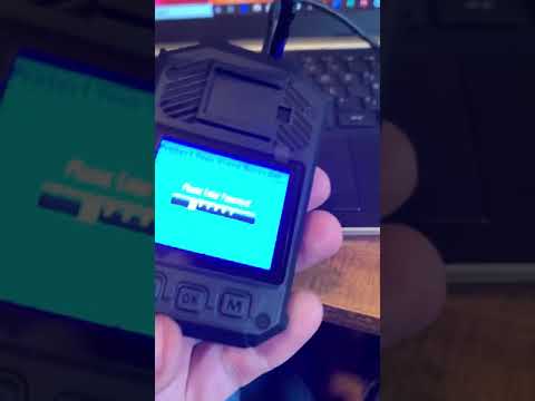 User setting for the G1 body camera