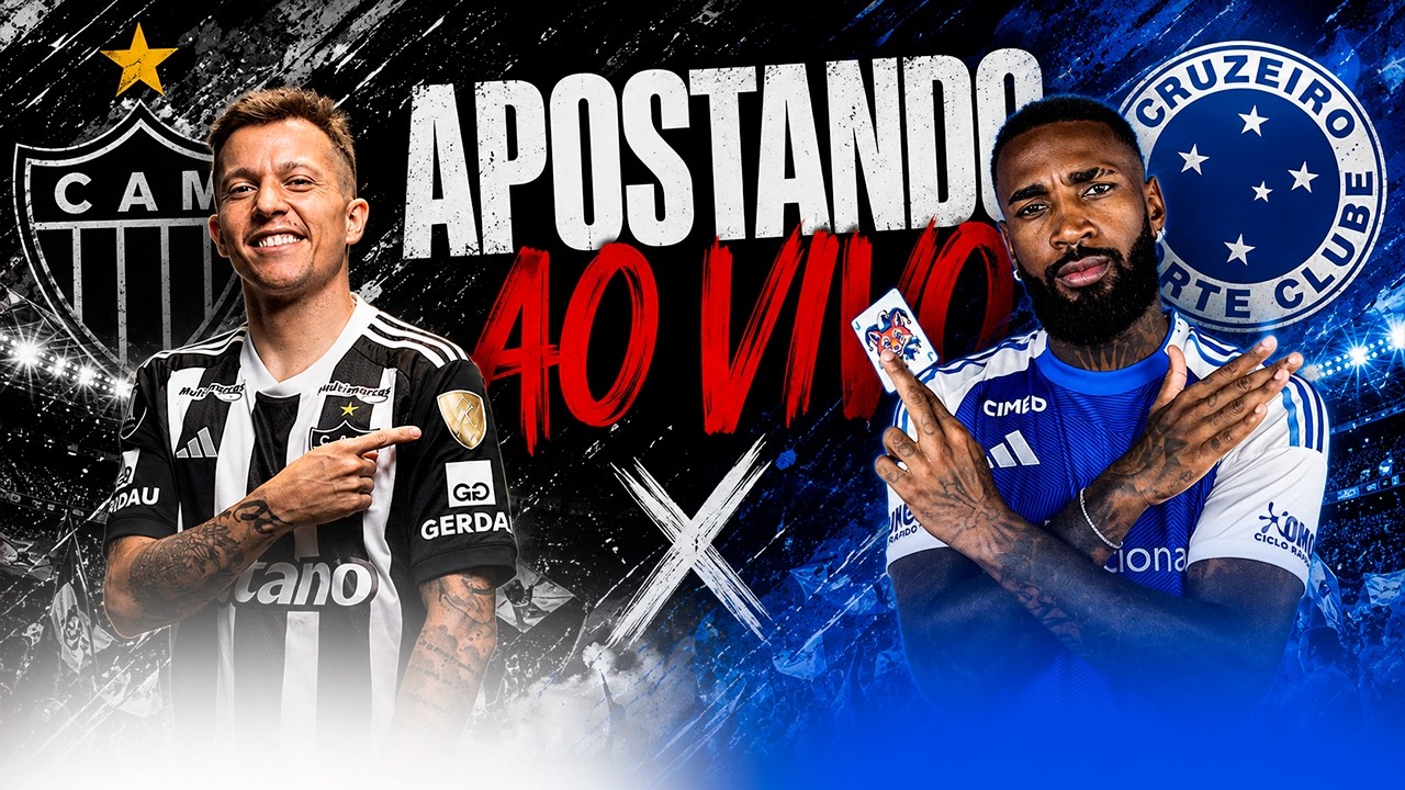 🔴 AO VIVO | ATLÉTICO-MG X CRUZEIRO: VALE VAGA NA SEMIFINAL! | REACT I APOSTAS AO VIVO - 01-09-26