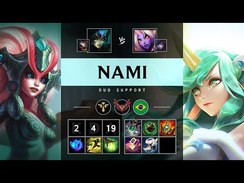 Nami Support vs Soraka - BR Grandmaster Patch 25.12