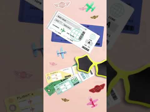 Printable Pretend Plane Tickets