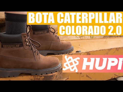 Cat Footwear Bota masculina de construção com bico composto Superlite Cool,  Marrom escuro, 7 Wide