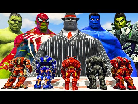 Hulk Army Company vs Team Hulkbuster - What If