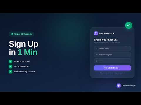 Loop Marketing AI 소개 영상