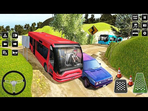 Offroad Bus Simulator 2021 - 3D Coach Driver Games - Bus Game - Android Gameplay