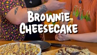 A MAIOR GORDICE QUE VOCÊ VAI VER: BROWNIE CHEESECAKE DE VERDADE! | CANSEI DE SER CHEF #Brownie #Doce