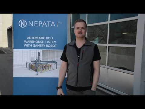 Vorstellung Automatisches Lagersystem für Rollenmedien - NEPATA Digital Summit 2020