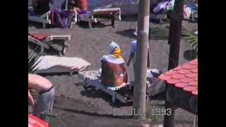 preview picture of video 'Turkey trip 2 1993 Summer holliday Motorboat trip, HoneyMoon restaurang, king graves up there'