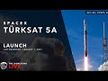 REPLAY! SpaceX Türksat 5A Launch