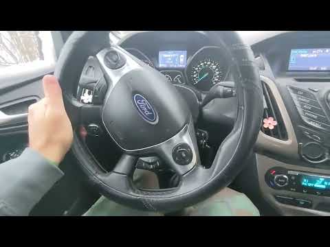 Ford Focus steering wheel frozen? Simple fix!