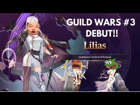 [Epic Seven] Lilias Debut! Guild Wars #3 *Stats In Video*