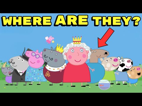 The 11 DELETED CHARACTERS in Peppa Pig - Explained