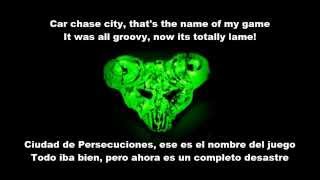Tenacious D - Car Chase City (Lyrics y Subtitulos en Español)