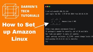 YouTube Thumbnail for How To Setup Amazon Linux On AWS 2021