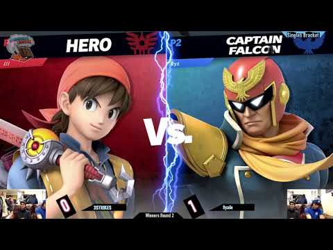 miniGROWTH XXI SSBU: Three Strikes (Hero) VS Ryzalie (Captain Falcon) Smash Ultimate Winners Round 2