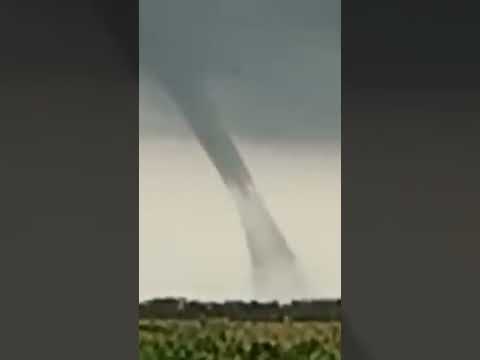 ⚠️Tornado está mañana en la localidad de Ticino, Córdoba. 09/01/2024