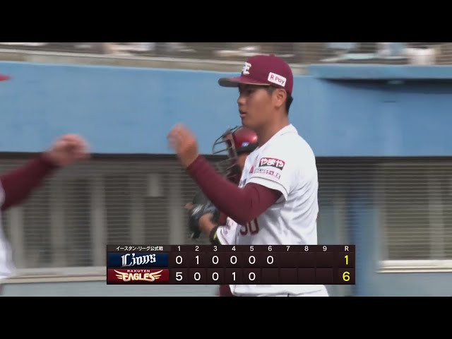【ファーム】イーグルス・古賀康誠 要所を締める投球で6回1失点!!  2024年9月28日 東北楽天ゴールデンイーグルス 対 埼玉西武ライオンズ