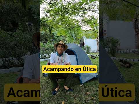 Acampando en Útica. Recomendación de camping #colombia #outdoors