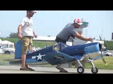 Rc Biggest F4U Corsair 400ccm Super Moki