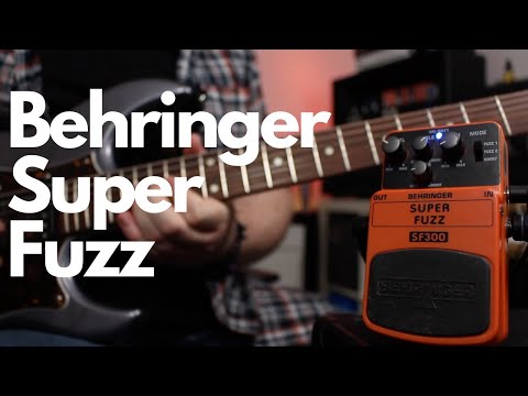 Обзор педали эффектов Behringer SF300