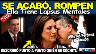 De última hora, Alito rompe con Xóchitl, ella tiene lapsus mentales, no busco chamba soy dirigente