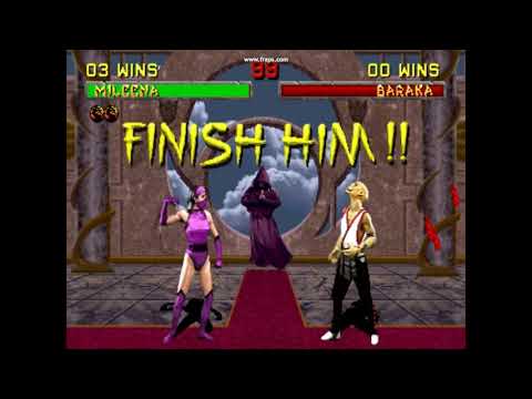 MORTAL KOMBAT 2 | CLASSIC GAMEPLAY | MILEENA FATALITY