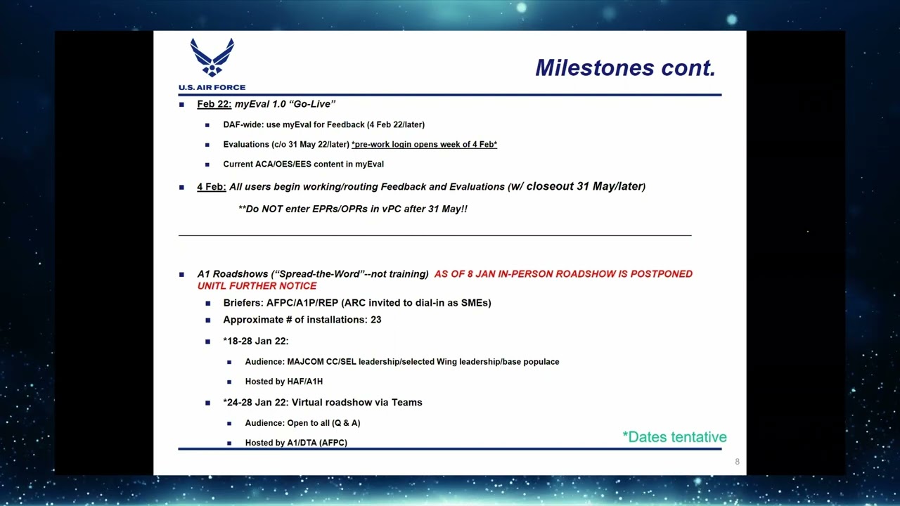 MyEvals Introduction and Q&A