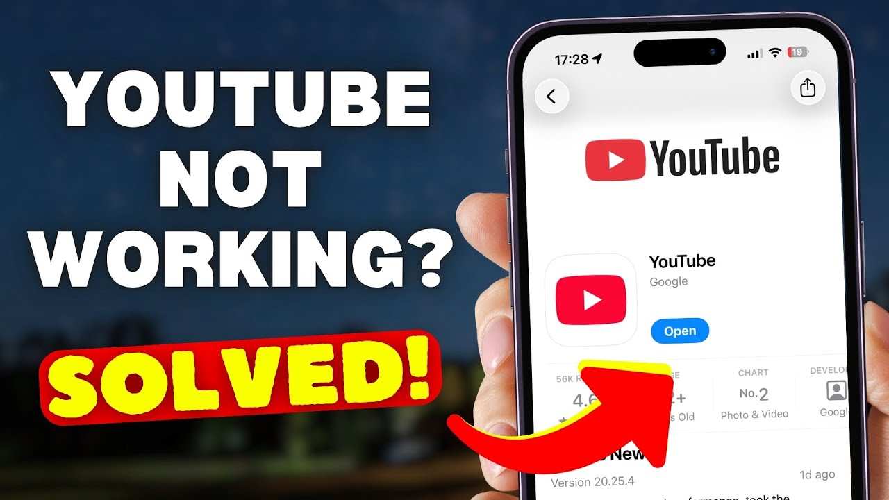 How to Fix YouTube App Not Working on iPhone or iPad