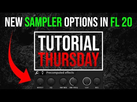 FL Studio 20 Sampler - FL Studio 20 Sampling Tutorial - Tutorial Thursday EP4