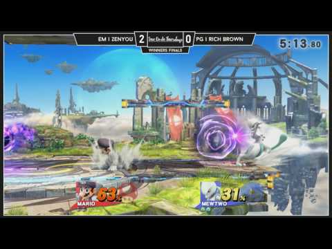 True Combo Thursdays #10: eM | Zenyou (Mario) v PG | Rich Brown (Mewtwo)