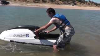 Learning How To Ride A Stand Up Jet Ski - Everybodys First Time Is Awkward!!