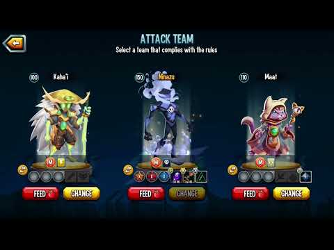 First time using Sparkus in Monster Legends.