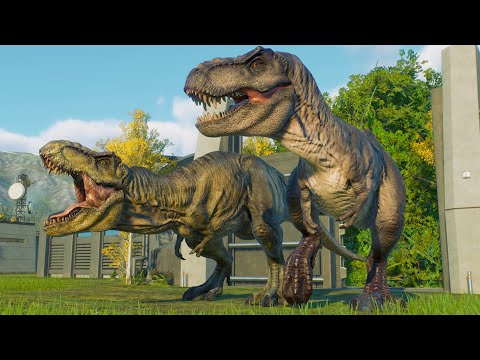 RELEASE ALL 110 TERRESTRIAL AND MARINE DINOSAURS IN BIOSYN SANCTUARY - JWE2