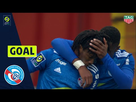 Goal Dion Moïse SAHI (63' - RC STRASBOURG ALSACE) RCSA - PSG (1-4) 20/21
