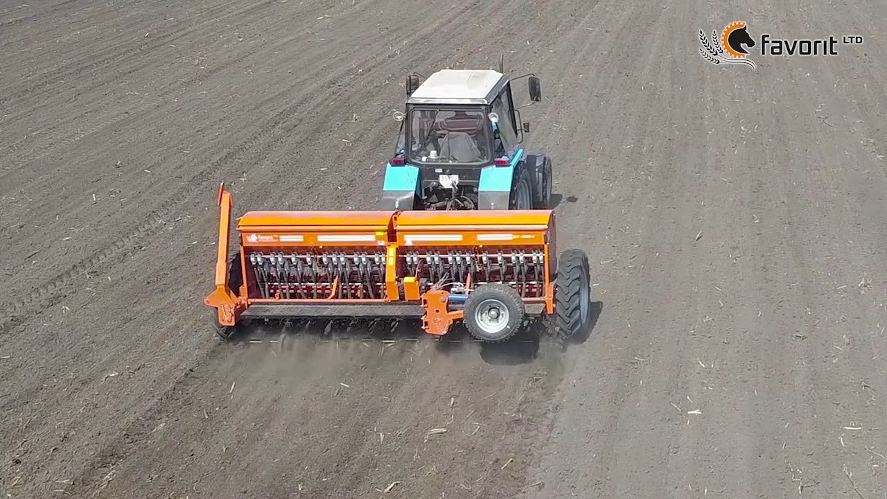 Сівалка зернова варіаторна Фаворит СЗФ - 4000. Презентація
